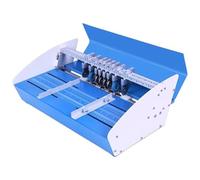 Machine à plier électrique, coupe-papier multifonction, matrice de perforation et outils de notation pour menus et couvertures de livres, capacité de plis de 45,7 cm