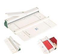 Machine à Plier Le Papier Commercial, Machine à rainurer Manuelle de 350 mm, Portable et économe en Main d'œuvre, Machine à Plier Le Papier A3 pour Cartes de vœux, livrets, papiers Photo