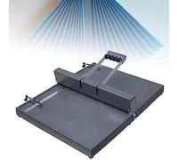 Machine à plier le papier - Plieuse manuelle de 350 mm pour classer le papier A3/A4, machine pliante en métal robuste pour cartes de vœux et brochures