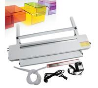 Machine à Plier Les Feuilles De Plastique Acrylique Et Pvc, Plieuse Thermique De 30/60/125 Cm Avec Angle Et Température Réglables, Support Inclus, Pour Feuilles De Pvc, Abs, Pp Et Pc (1 à 6 Mm) 60cm