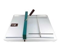 Machine à Plier Manuelle A3, Machine à Plier Et à Rainurer Le Papier De 480 Mm Avec Règle De Positionnement, Coupe-papier De Bureau Pour La Fabrication De Cartes, Invitations