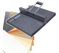 Machine à plier manuelle avec règle de positionnement, outil de bureau pour cartes de vœux, brochures et photos