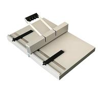 Machine à Plier Manuelle avec règles et butées de positionnement, plieuse de Papier pour Cartes avec Profondeur de pli de 0,8 mm, Options de Largeur 35 cm/45 cm pour Papier Artisanal 350mm