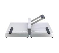 Machine à plier manuelle pour plier et relier efficacement le papier, idéale pour la production de livres à couverture rigide