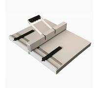 Machine à plier pour marquer du papier, 350 mm/450 mm avec règle de positionnement, idéale pour les présentations, cartes de vœux, brochures et papier photo