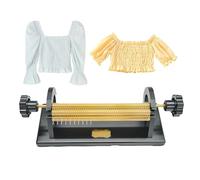 Machine à plisser réglable pour des plis uniformes de tissu dans la couture et les travaux manuels