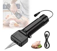 Machine à plumer Le Poulet Portable 70 W, électrique Professionnel avec cône en Acier Inoxydable, Moteur en cuivre Pur, Conception à Faible Bruit pour oie, Dinde, Canard