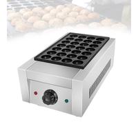 Machine à Poffertjes,Appareil à Takoyaki Professionnel-Machine à Mini Pancakes-Système Cuisson Rapide Matériaux Durables pour Cafétérias Urbaines et Salons de Thé à la Mode(24)