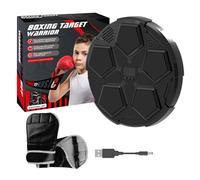 Machine à poinçonner de musique murale à LED - Entraîneur de punching pour | Fournitures d'entraînement d'intérieur pour hommes, filles, adolescents, garçons, femmes