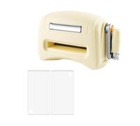 Machine à poinçonner, mini machine à gaufrer pour bricolage, carte de papier, artisanat, scrapbooking, jaune clair