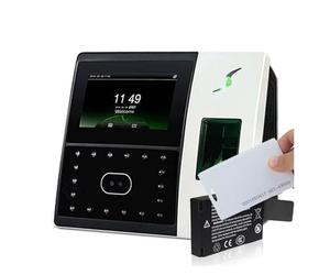 Machine à Pointer, Système de Reconnaissance e et d'empreintes digitales, système de contrôle d'accès, /IP, USB, Enregistrement biométrique du Temps(IFace702-Battery-ID,A)