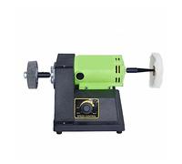 Machine à polir for bijoux travail du bois Mini haute puissance roue en tissu polisseuse 900W Jade tour meuleuse vitesse réglable(SET B)