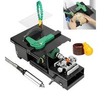 Machine à Polir Les Bijoux 1950 W, Meuleuse D'éTabli, Polisseuse Lapidaire Pour Roche, Machine à Polir Les éTablis, Outils De Tour à Faire Soi-MêMe, 800-1200 Tr/Min Avec Arbre Flexible Pour Bijoux