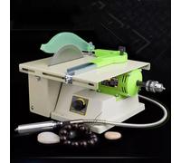 Machine à polir les pierres précieuses, 1380 W, mini scie de table multifonctionnelle, polisseur professionnel de bijoux, fabrication de bijoux, 500-7000 tr/min, Pour poncer, polir, percer