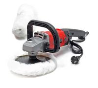 Machine à polir Meuleuse 1200 W Puissance Jusqu’à 3000 t/min Polisseuse avec 6 Niveaux et 2 Patins