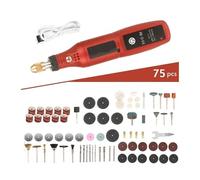 Machine à polir, Mini perceuse électrique, Mini perceuse à main, outil rotatif USB sans fil, stylo de gravure sur bois, outils for bijoux métal verre(Zwart)