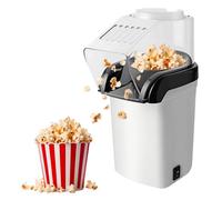 Machine à pop-corn 1200 W, mini machine à pop-corn à air chaud, saine, sans huile, sans matières grasses, 2 minutes, utilisation simplifiée (une seule touche) pour la maison, les films, Noël