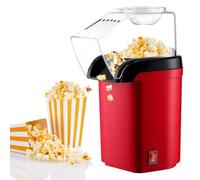 Machine à Pop Corn Air Chaud, Mini Machine Pop Corn Rétro, Machine à Popcorn à Air Chaud 1200W, Sans Gras Huile Popcorn Maker, Poping Rapide en 3 Minutes, Pour Maison, Soirées Football, Fêtes De Noël