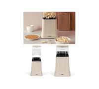 Machine à Pop-Corn - ELECTRIQUE - Beige - 1200W - Capacité 100g - Arrêt Automatique