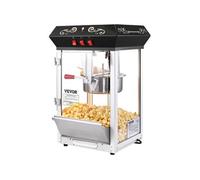 VEVOR Machine à Pop Corn Électrique de Comptoir 850 W 227 g 48 Tasses Noir