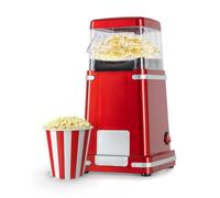 Machine a Pop-Corn Electrique Popcorn Air Chaud Sans Graisse 1200W Retro Rouge