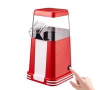 Machine à pop-corn, fabricant de popcorn à air chaud classique pour les fêtes | Appareil automatique compact pour tous