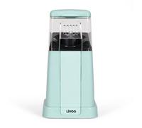LIVOO Machine à pop‑corn DOM497 1200W 100 g de grains – Protection surchauffe, couvercle doseur