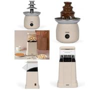 Machine à pop-corn - LIVOO - Pack 1200W - Fontaine à chocolat 70W - Capacité 100g - Arrêt automatique