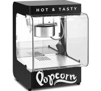 Machine à pop corn - Design moderne - 4 - 5 kg/h - 1.2 l - noire - Royal Catering RCPS-ND01