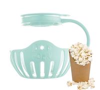 Machine À Pop-corn Multifonctionnelle | Machine À Pop-corn | Bol À Pop-corn Avec Couvercle | Pop-corn À Micro-ondes | Verre Borosilicate Résistant À La Température, Passe Au Lave-vaisselle
