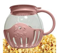 Machine à pop-corn Snack - Cuiseur à noyau de verre, récipient à air borosilicate résistant à la chaleur | Divertissement sur comptoir à micro-ondes pour préparer des collations, des soirées cinéma, d
