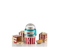 Machine à popcorn - ARIETE - modèle 2957BLEU - Design années 1950 - Cuisson à l'air chaud - 60 g en 2 min