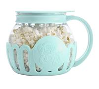Machine à popcorn - Bol en verre borosilicate pour micro-ondes - Bocal à pop-corn et BPA - Pot à pop-corn - Graisses saines - Popcorn de style film - Faible teneur en calories - Passe au
