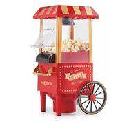 Haeger Machine à popcorn Rétro Popper – 1200 W – Sans huile – Rouge