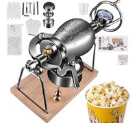 Machine à popcorn haute pression - Machine à popcorn sur cuisinière pour riz soufflé frais et pop-corn - Idéal pour les collations faites maison