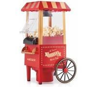 Machine à Popcorn Rétro HAEGER Popper - Puissance 1200W, Sans Huile Rouge G