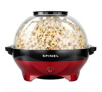 Machine à popcorn - SPINEL - Spinel Popcorn Maker 5,5 L - 5,5 L - Prêt en 3 min - Plaque antiadhésive amovible