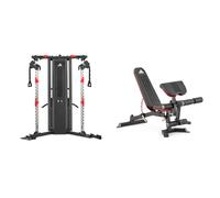 Machine à poulies Adidas Crossover + Banc Multipositions Adidas Performance Training