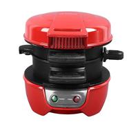 Machine à pour Petit-déjeuner avec Anneau de Cuiseur D'œufs, Parfaite pour les Muffins Anglais, Croissants, Mini Gaufres, Prête en 5 Minutes (Prise UE 220V 50Hz)