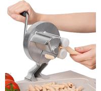 Machine à presser la pâte à macaroni - Machine manuelle portable en acier inoxydable | Manivelle ergonomique Extrudeuse de pâte Outil de cuisine Gadget de cuisine fait maison Design c