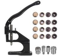 Machine à presser les boutons|Machine à presser les boutons, broche manuelle pour -pression, œillets et œillets de 12, 5 mm - Métal, 10, 63 x 1, 97 x 14, 57 pouces