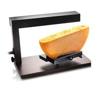 Machine à raclette commerciale 650W - Appareil à fromage de table avec chaleur réglable et design de fonte du fromage en demi-roue pour burgers, nachos, pâtes et plus
