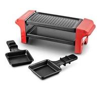 KitchenCook Machine à raclette Rc Rigi Red – Grill 2 personnes