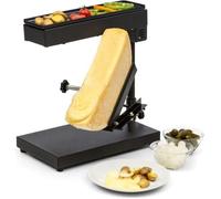 Appenzell Peak Appareil à raclette avec grill 1000W thermostat - noir