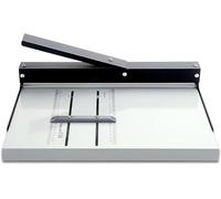 Machine à Rainer Manuelle 13,8/350 Mm avec Bloc De Positionnement - Rainureuse De Papier De Haute Précision pour Les Travaux Manuels Professionnels, échelle Excellente pour Un Rainage Précis