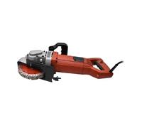 Machine À Rainurer Électrique Portable Avec Guide For Murs En Briques/béton - Outil Professionnel De Rainurage Coupe De PréCision(115mm 5800W)