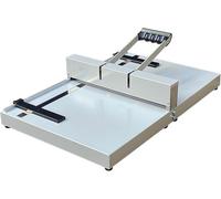 Machine À Rainurer Manuelle En Métal Robuste, Profondeur D'indentation De 350 Mm À 0,8 Mm, Règle De Positionnement Et Base Antidérapante For Cartes De Visite, Livres De Cartes De Vœux