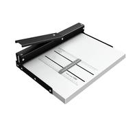 Machine à rainurer manuelle robuste 350 mm avec règle de positionnement et poignée pour documents, cartes, livrets, papier photo, utilisation au bureau