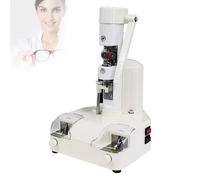 Machine à rainurer pour verres optiques,machine à rainurer pour verres de lunettes 25 W,poinçonnage double face,profondeur réglable 0,8 à 1,0 mm,foret haute dureté,pour le perçage des verres CR et PC