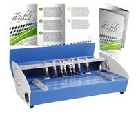 Machine à Rainurer Robust 20" (520mm), avec Largeur et Profondeur Réglables, Machine à Rainurer Papier/Machine à Ligne Pointillée Machine à Indentation Électrique avec Banc de Travail